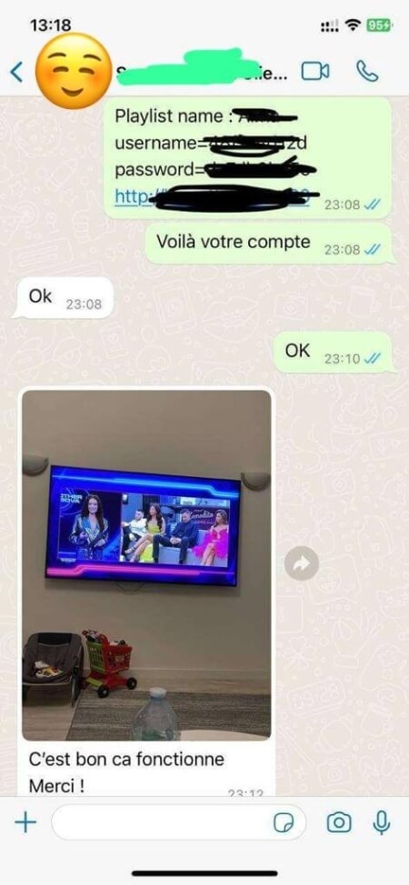 "Customer expresses appreciation for the variety of channels on IPTV Br."